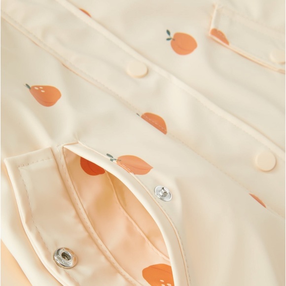 ZARA Kids | Ecru | PEACHES RAINCOAT - Picture 6 of 7